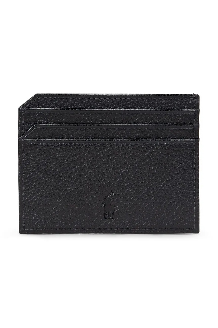 Kožená peňaženka Polo Ralph Lauren 405963226 čierna SS25