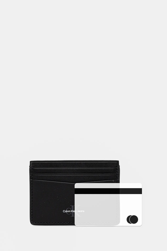 Dodaci Kožni etui za kartice Calvin Klein Jeans K50K513180 crna