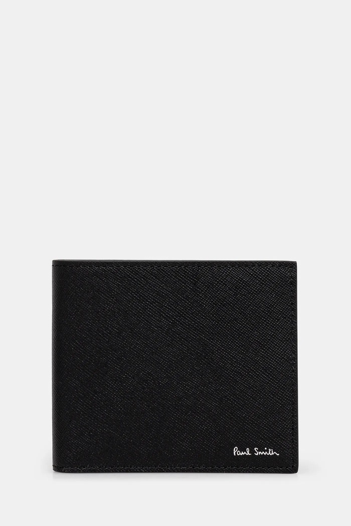 Paul Smith pénztárca sima fekete M1A.4833.PHBALL