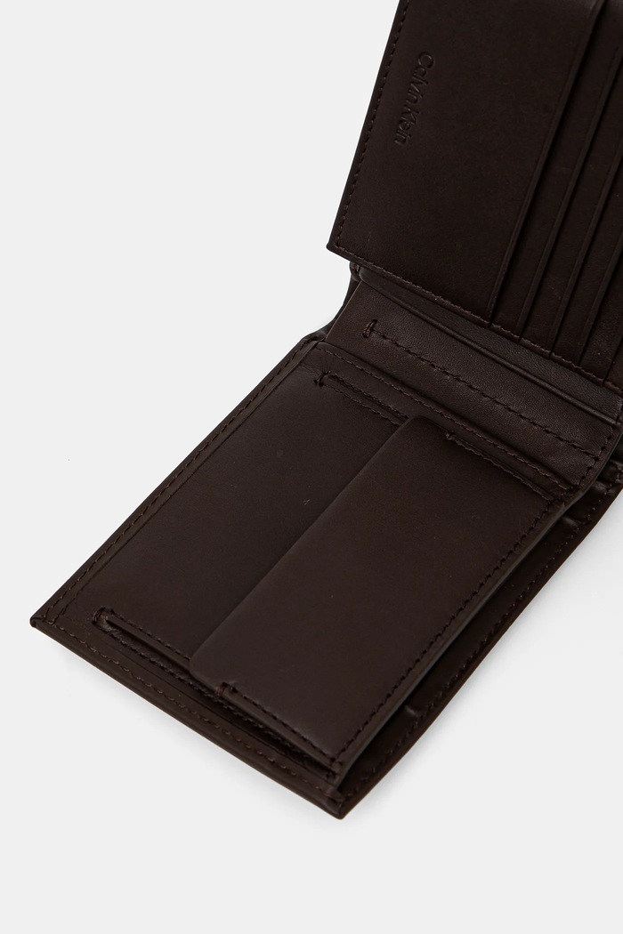 Doplňky Kožená peněženka Calvin Klein K50K512849 hnědá