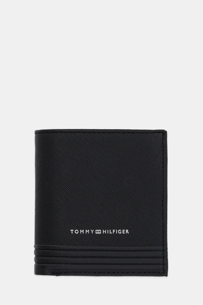 Tommy Hilfiger Δερμάτινο πορτοφόλι Tommy Hilfiger μαύρο AM0AM13261