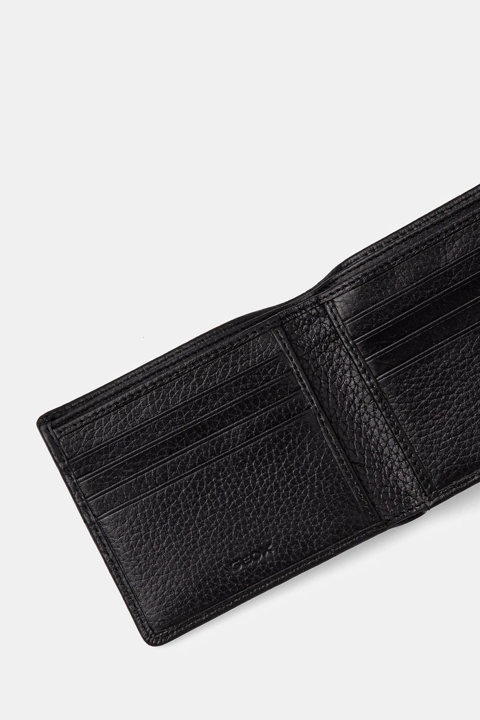 Akcesoria Geox Portfel skórzany WALLET U35JFB.00046 czarny