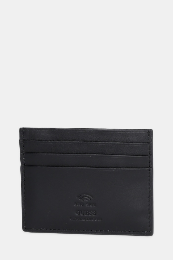Πορτοφόλι Guess NEW BOSTON SMNEBR.LEA25 μαύρο AW25