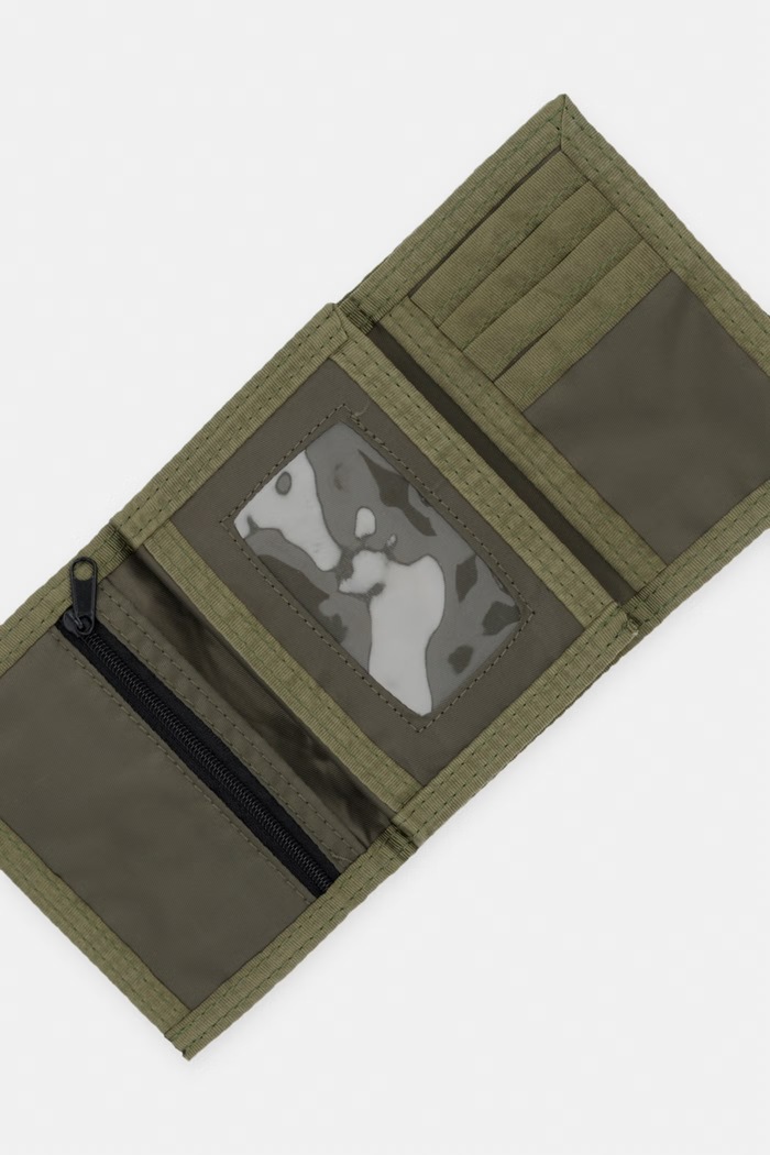 Peňaženka Alpha Industries Combat Label Wallet 156951.142 zelená