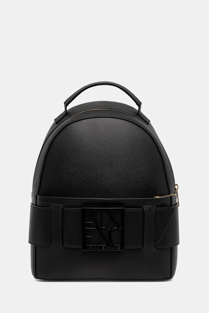 Ruksak Armani Exchange bez uzorka crna XW001204.AF13672.NOS