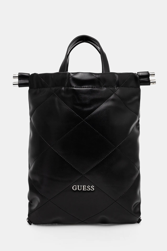 Ruksak Guess imitácia kože čierna V5RZ06.WGRJ0