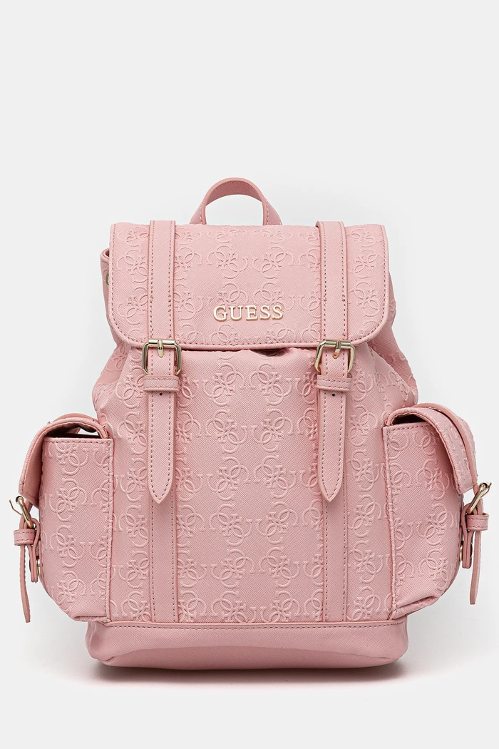 Ruksak Guess imitácia kože ružová V5RZ05.WGZ00