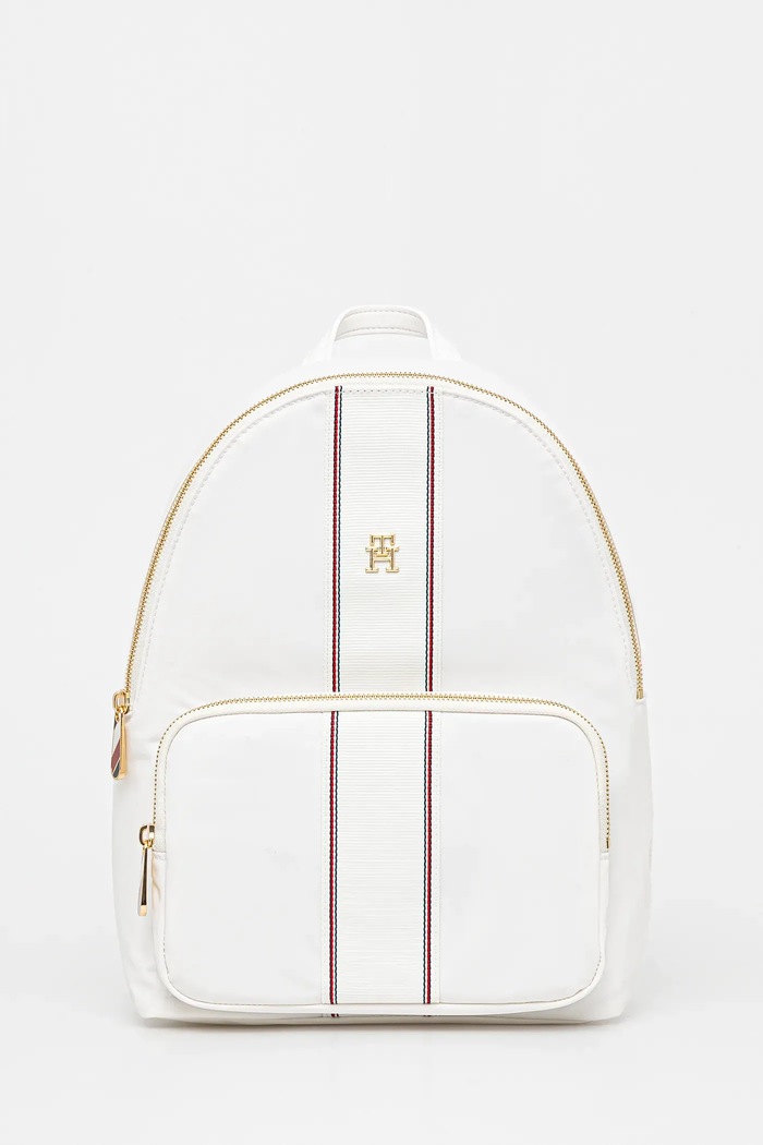 Tommy Hilfiger plecak mieści A4 biały AW0AW17162
