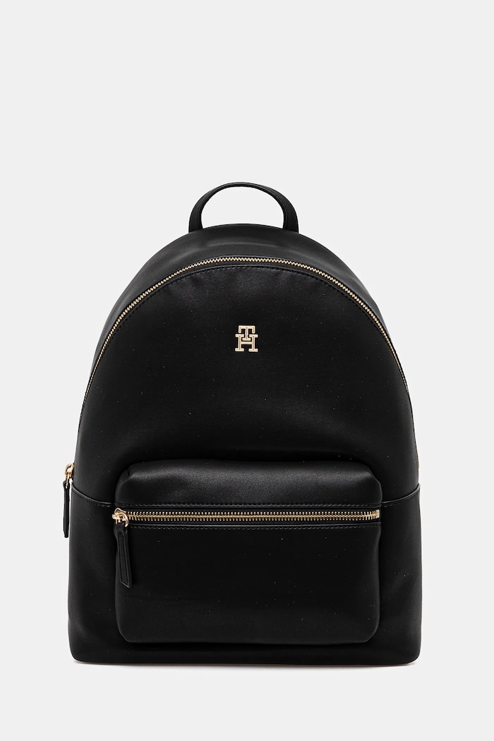 Tommy Hilfiger hátizsák szintetikus bőr fekete AW0AW17163