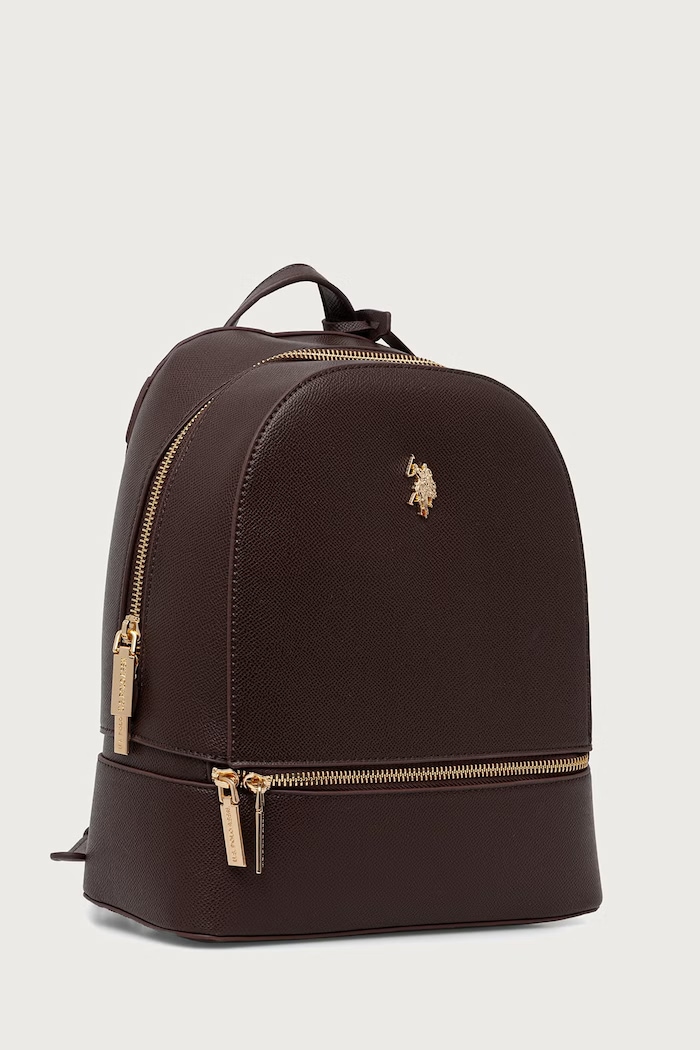 U.S. Polo Assn. Plecak damski z imitacji skóry Jones BEUJE8653WVP brązowy AA00