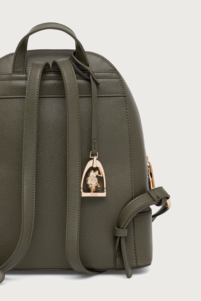 Akcesoria U.S. Polo Assn. Plecak damski z imitacji skóry Jones BEUJE8653WVP zielony