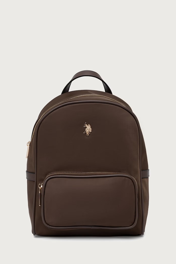 U.S. Polo Assn. Plecak damski Houston brązowy BEUHU6388WZC