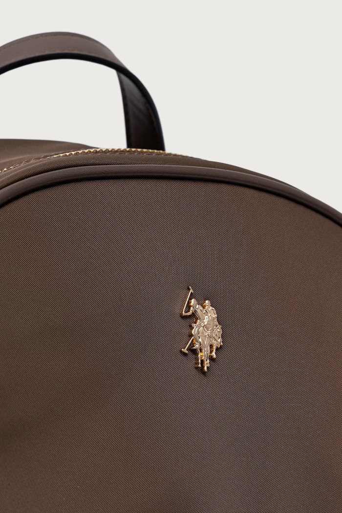 Plecak damski Houston U.S. Polo Assn. BEUHU6388WZC brązowy