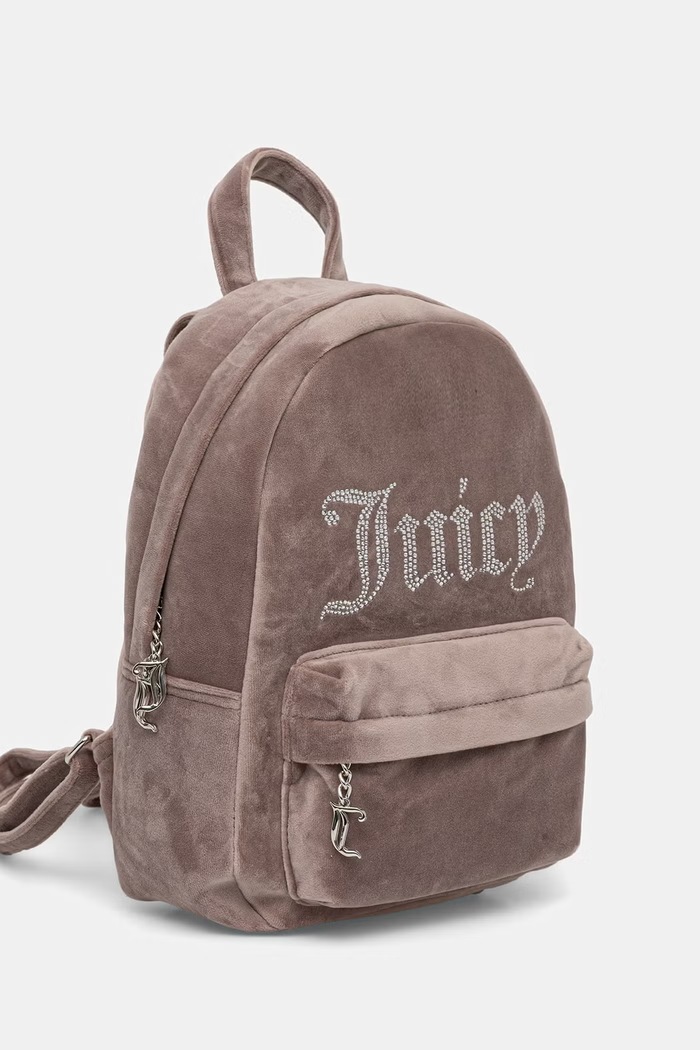 Juicy Couture batoh dámský velurový KIMBERLY BEJQL8760WPO béžová AA00
