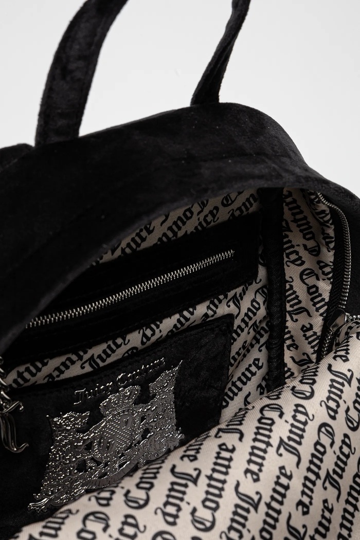 Juicy Couture batoh dámský velurový KIMBERLY BEJQL8760WPO černá