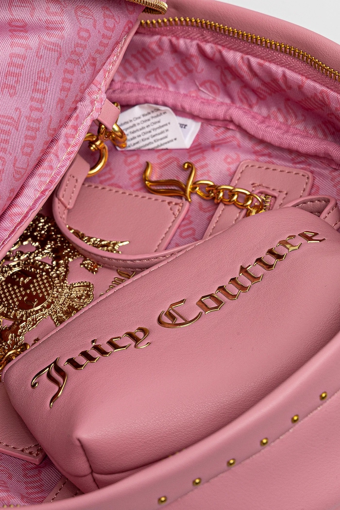 Juicy Couture plecak KIMBERLY PU BEJQL8796WVP różowy