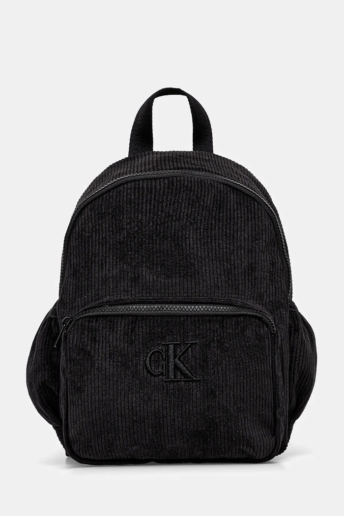 Detský ruksak Calvin Klein Jeans jednofarebný čierna IU0IU00669.PPYA