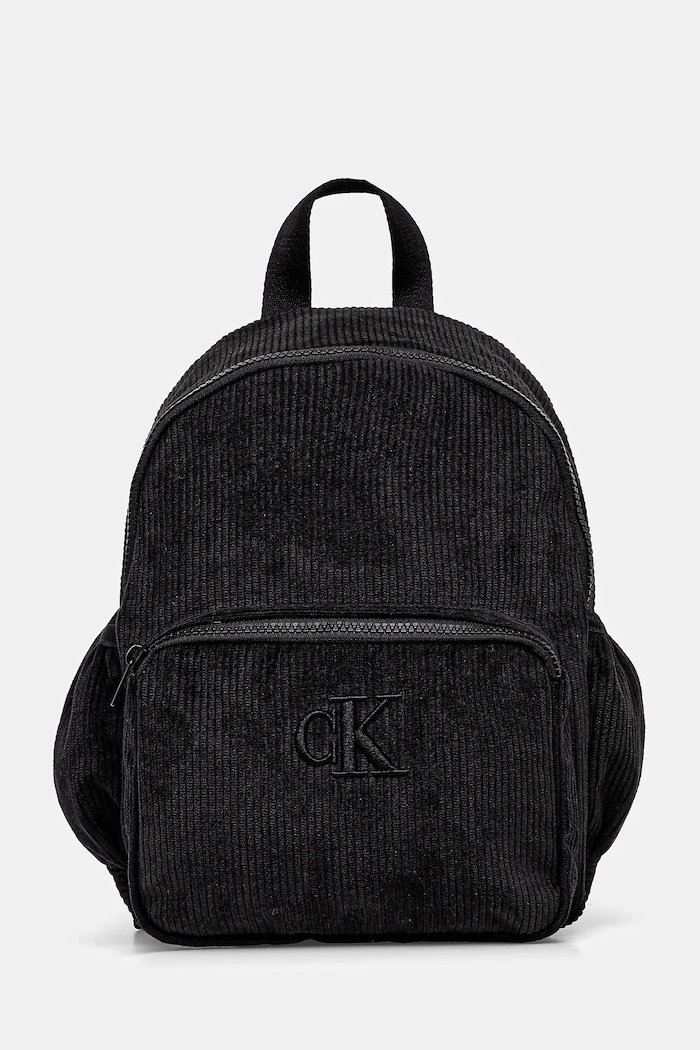 Detský ruksak Calvin Klein Jeans jednofarebný čierna IU0IU00669.PPYA