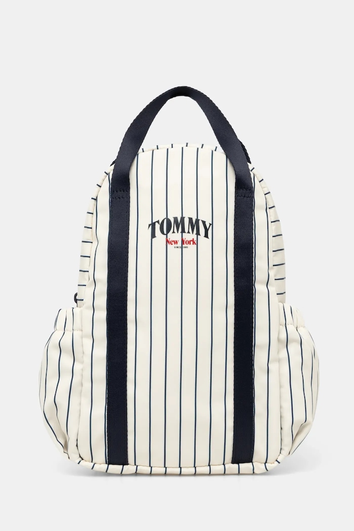 Detský ruksak Tommy Hilfiger vzorovaný béžová AU0AU01946.PPYA