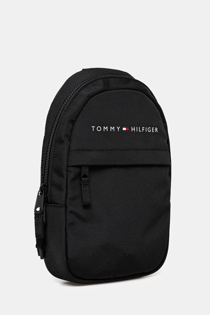 Παιδικό σακίδιο Tommy Hilfiger AU0AU01895.PPYA μαύρο SS25