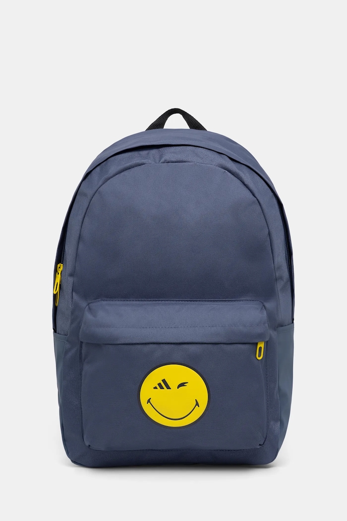 Detský ruksak adidas Performance SMILEY potlač modrá JG5844