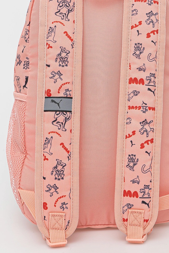Băieți Puma Ghiozdan copii PHASE AOP Small Backpack 091324 portocaliu