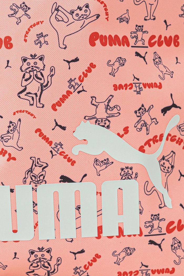 Puma ghiozdan copii PHASE AOP Small Gym Sack portocaliu 091325