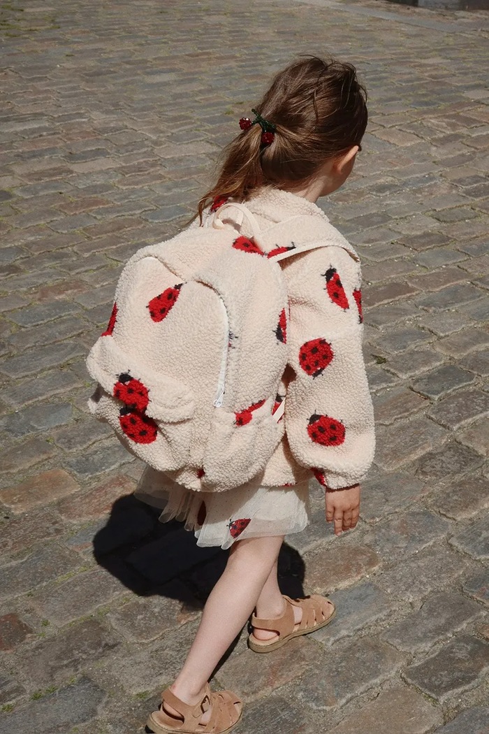 Παιδικό σακίδιο Konges Sløjd JODY TEDDY BACKPACK GRS KS102604