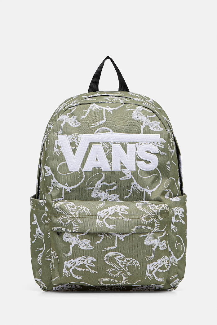 Vans ghiozdan copii Old Skool Grom Backpack incape in A4 verde VN000H56CBO1
