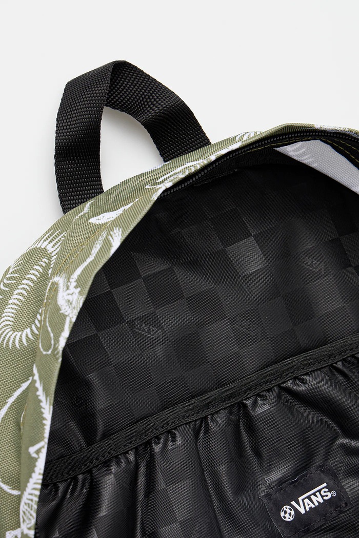 Vans ghiozdan copii Old Skool Grom Backpack VN000H56CBO1 verde
