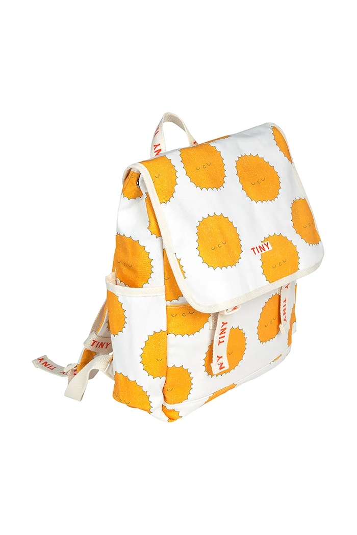 Tinycottons ghiozdan copii SUN BACKPACK bej SS25.401