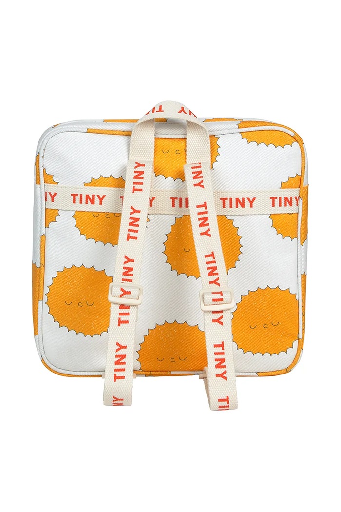 Băieți Tinycottons ghiozdan copii SUN TODDLER BACKPACK SS25.402 bej