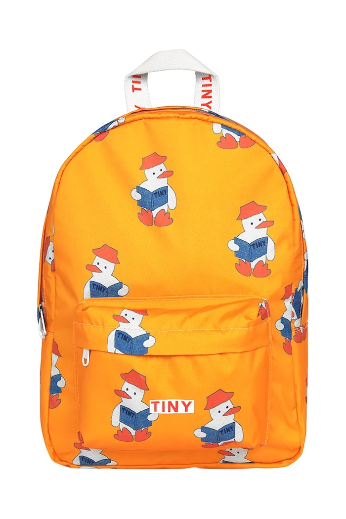 Tinycottons ghiozdan copii READERS BACKPACK SS25.404 galben SS25