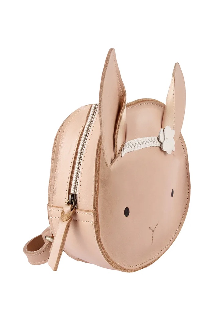 Băieți Donsje Rucsac din piele pentru copii Stelloux Backpack Bride 5521201 bej