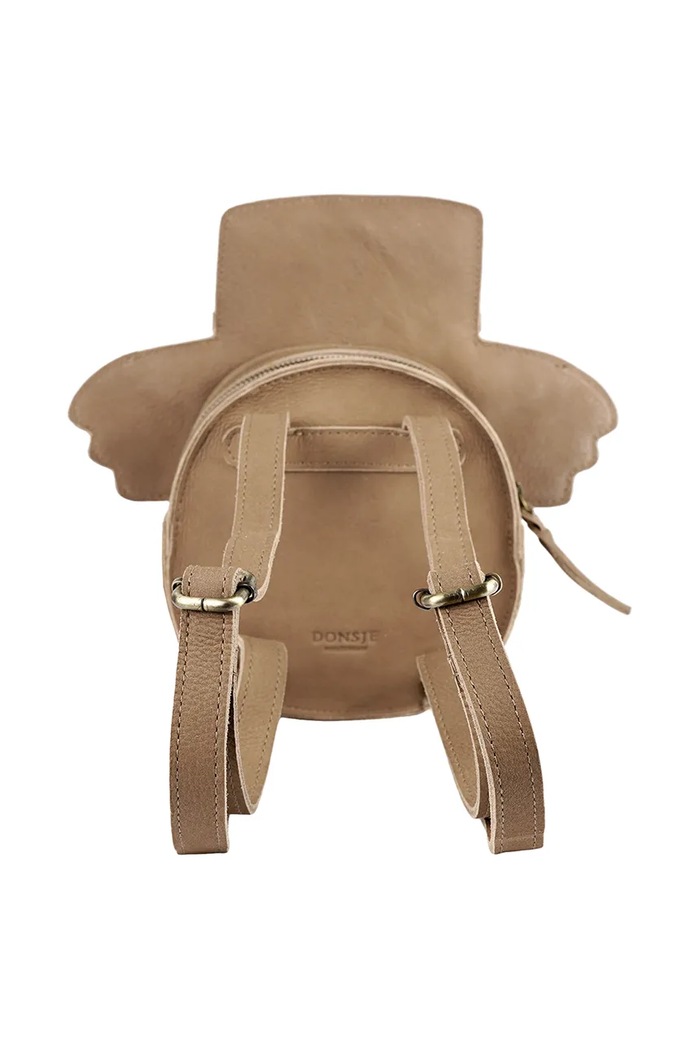 Дитячий шкіряний рюкзак Donsje Stelloux Backpack Bride коричневий 5521202