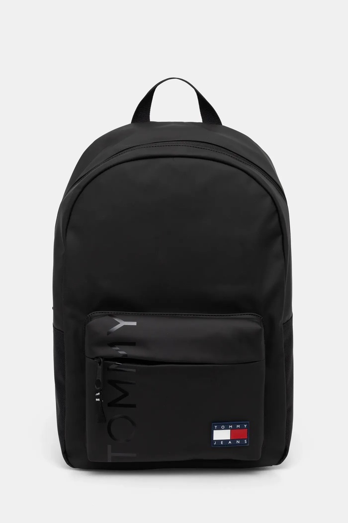 Раница Tommy Jeans изчистен черен AM0AM12907