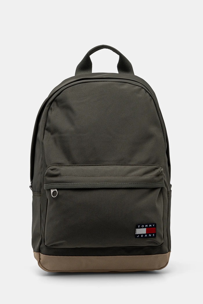 Tommy Jeans plecak mieści A4 zielony AM0AM13356
