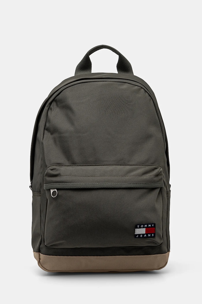 Tommy Jeans plecak mieści A4 zielony AM0AM13356