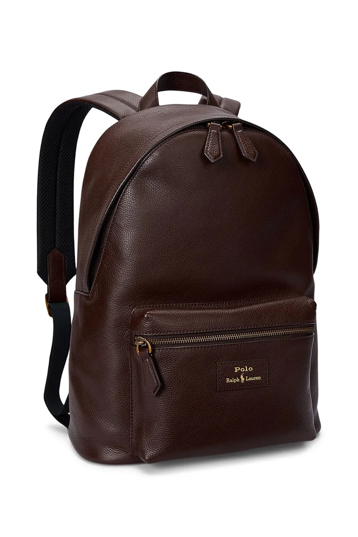 Dodaci Kožni ruksak Polo Ralph Lauren 405962456 smeđa