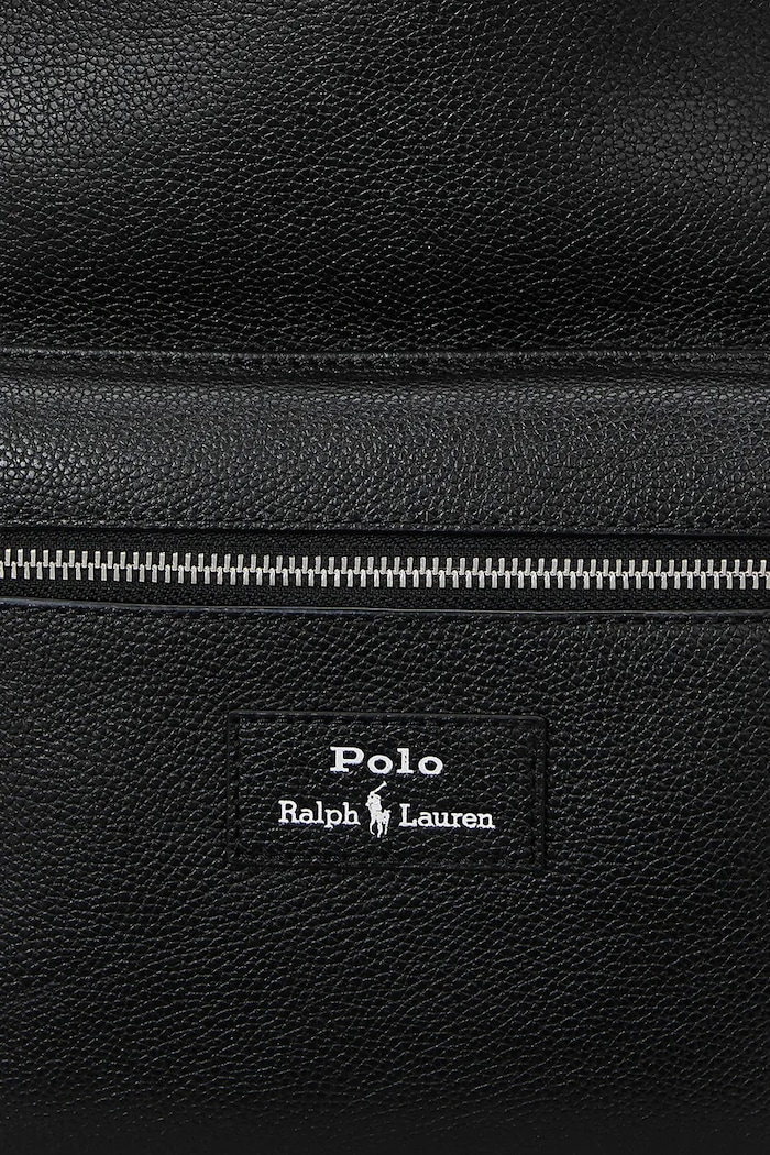 Δερμάτινο σακίδιο Polo Ralph Lauren 405962456 μαύρο