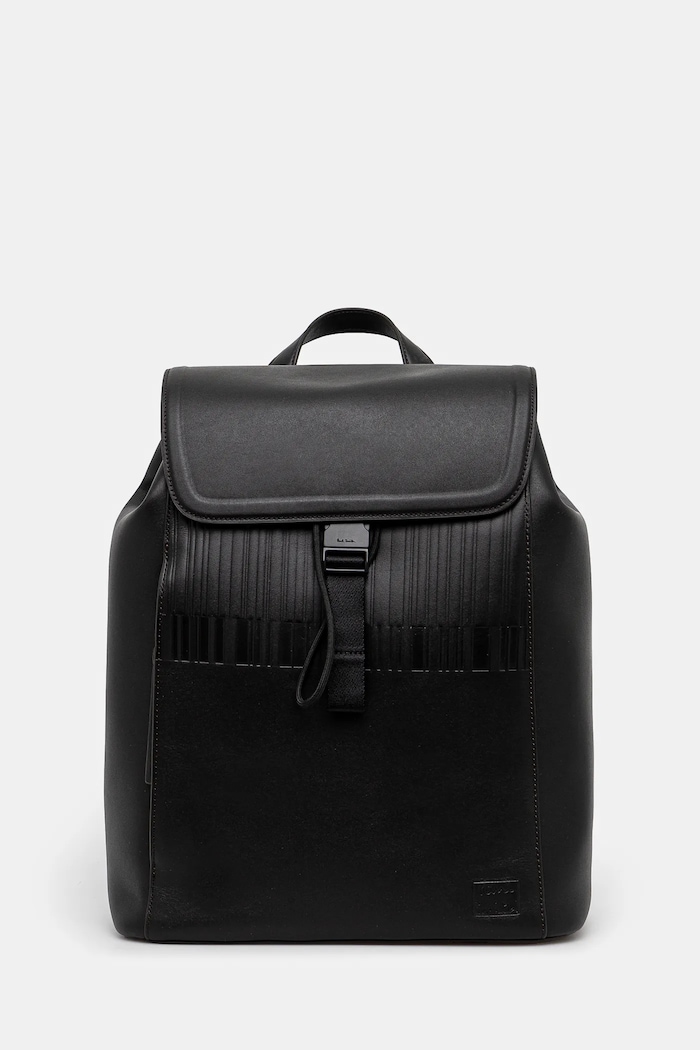 Paul Smith leather backpack yes black M1A.8022.PEMBOS