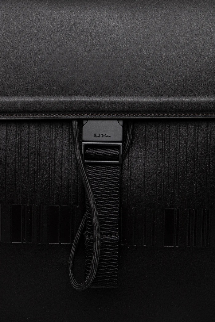 Paul Smith leather backpack black M1A.8022.PEMBOS