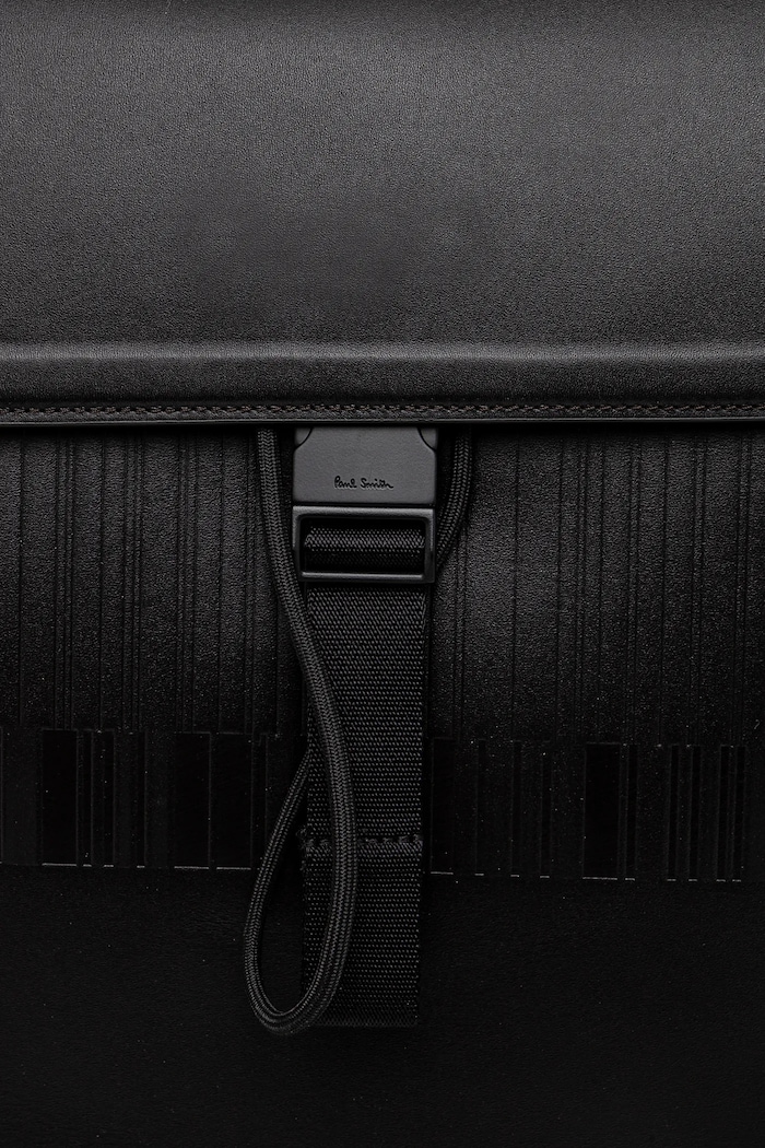 Paul Smith leather backpack black M1A.8022.PEMBOS