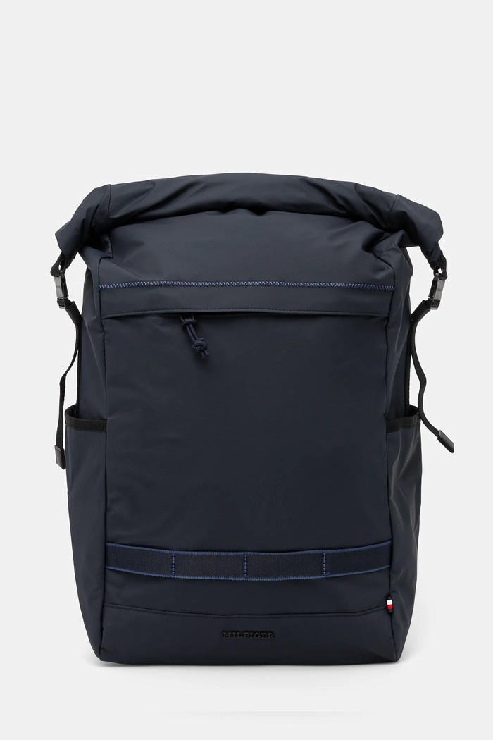 Tommy Hilfiger plecak mieści A4 granatowy AM0AM13216