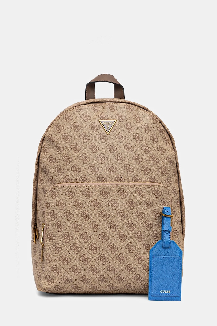 Guess mestský ruksak pánsky imitácia kože béžová HMMILO.P5219