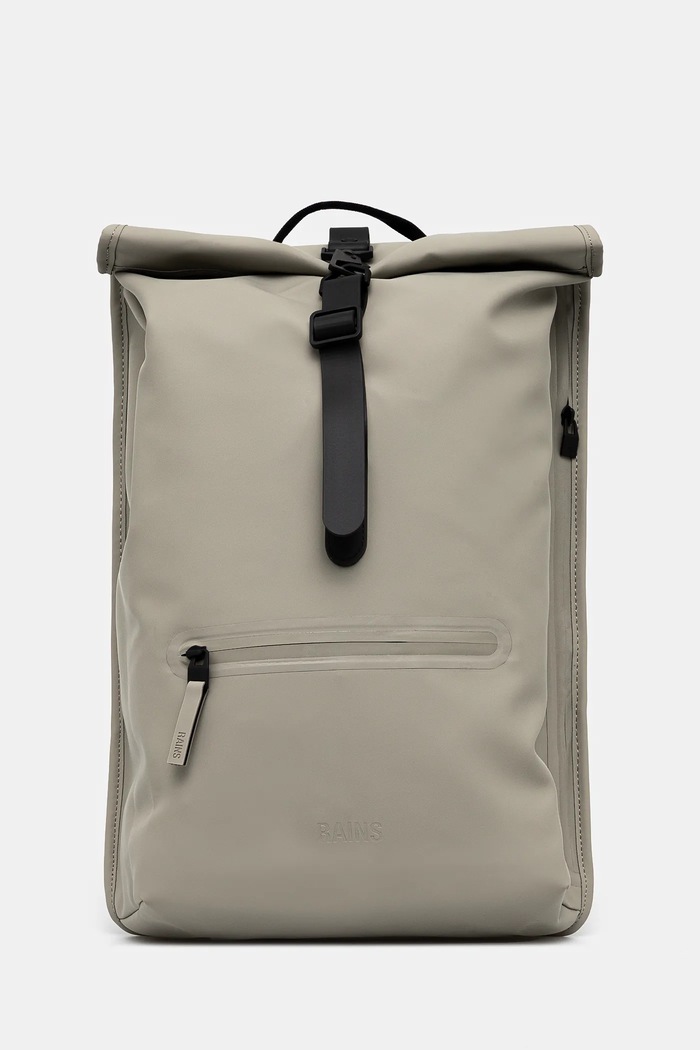 Rains backpack Rolltop Rucksack W3 synthetic green 13320.108