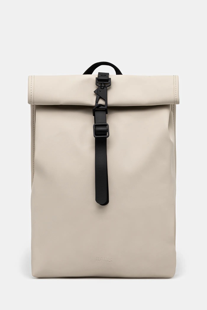 Rains Rucsac Rolltop Rucksack Mini W3 bej 13330.26