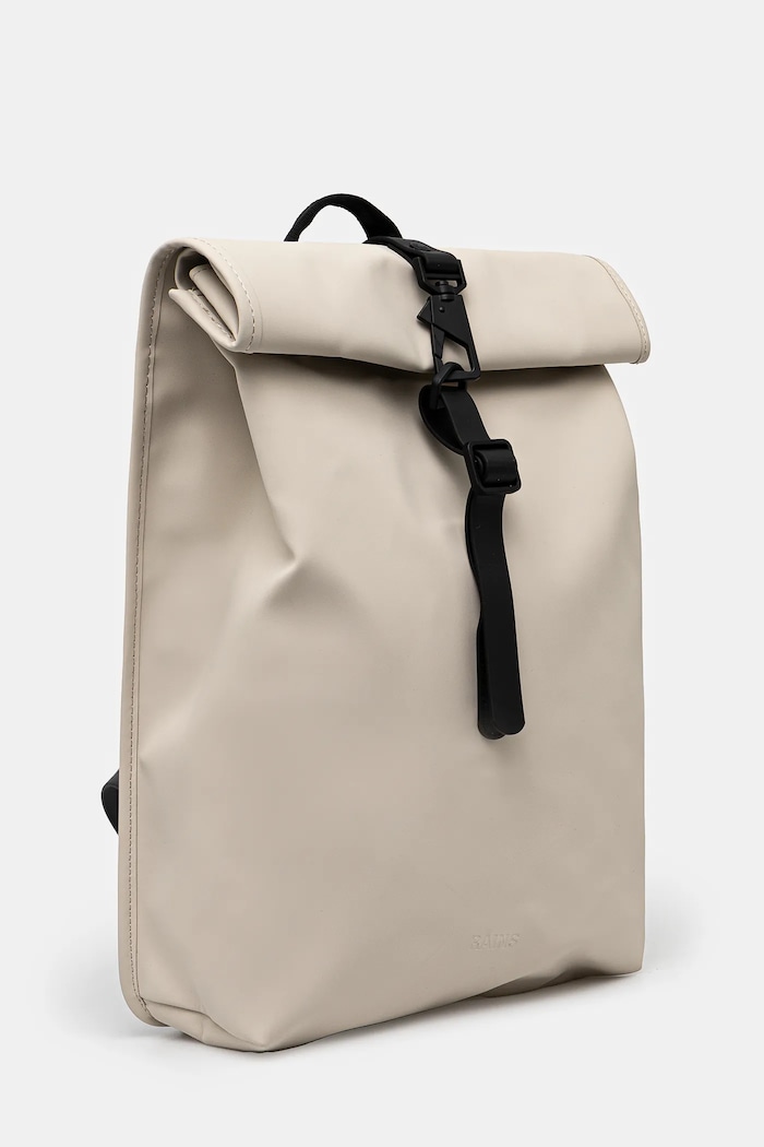Rains Rucsac Rolltop Rucksack Mini W3 13330.26 bej SS25