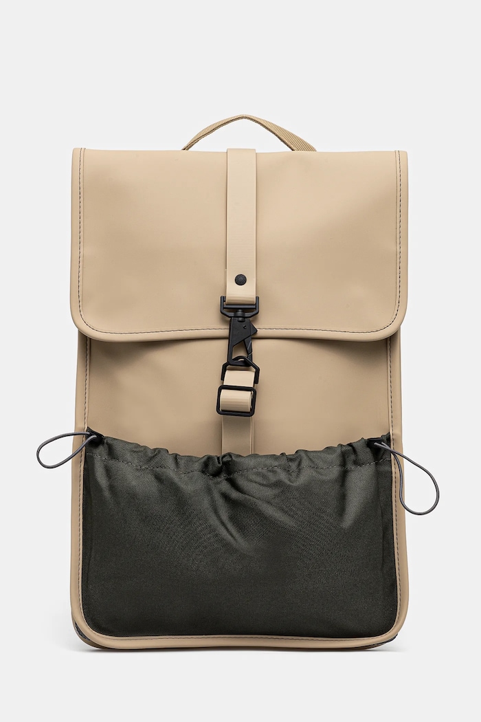 Batoh Rains Mix Backpack Mini hladký béžová 14280.24