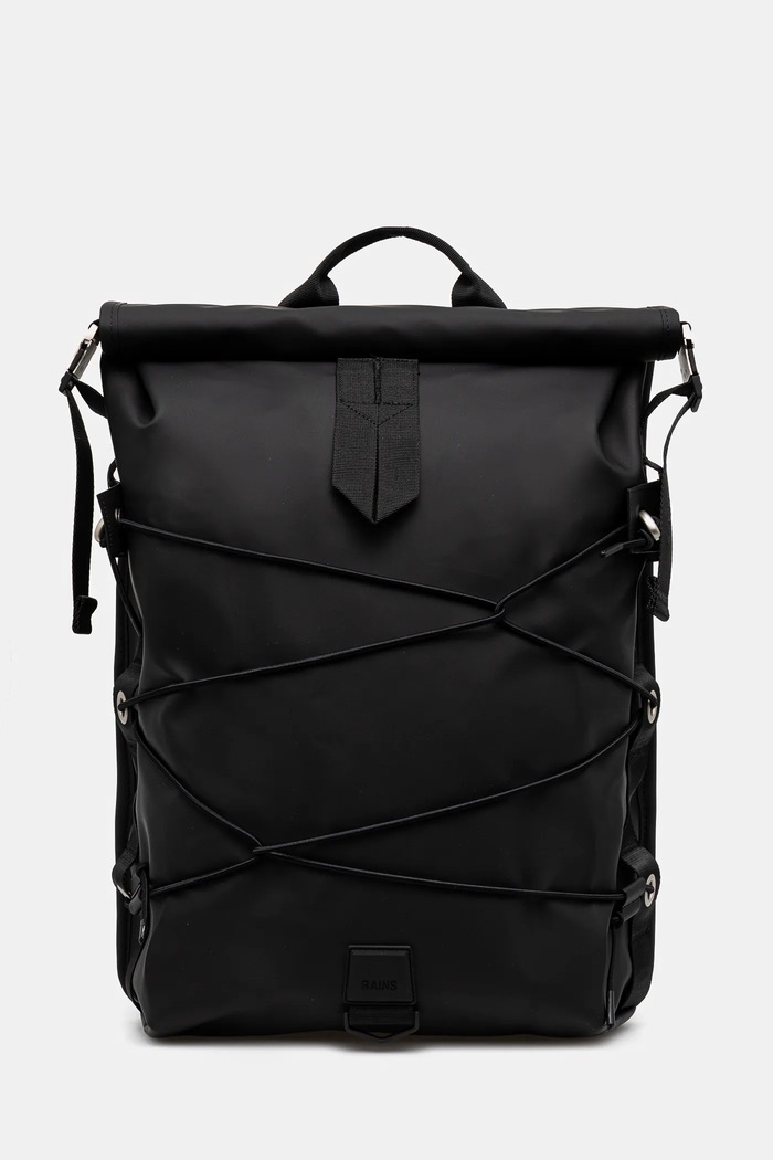Rains rucsac Trail Cord Rolltop Backpack W3 uni negru 14480.01